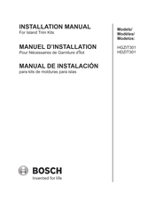 Bosch HDZIT301 Manual De Instalación