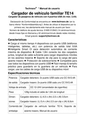 Technaxx TE14 Manual De Usuario