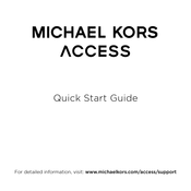 Michael Kors Access Gage Guia De Inicio Rapido