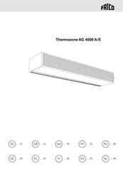 Frico Thermozone AG 4000 A/E Serie Manual De Instrucciones