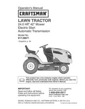 Craftsman 917.28671 Manual Del Operador