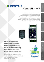 Pentair ControlBrite CTRB-1010 Guia De Instalacion