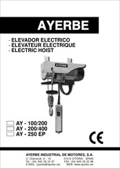 ayerbe 580240 Manual De Instrucciones