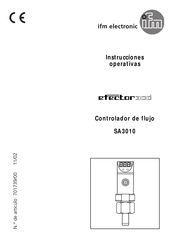 Ifm Electronic efector300 SA3010 Instrucciones Operativas