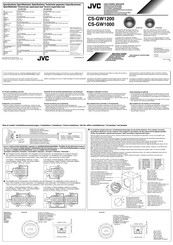 Jvc CS-GW1200 Manual De Instrucciones