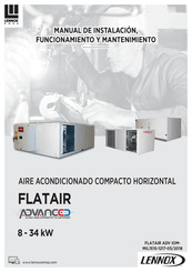 Lennox EMEA Flatair Manual De Instalación, Funcionamiento Y Mantenimiento