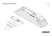 Osram DALIeco Control Manual De Instrucciones