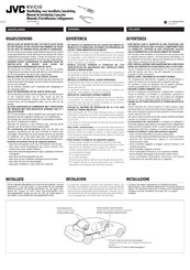 JVC KV-C10 Manual De Instalación/Conexion