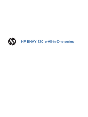 HP ENVY 120 e-All-in-One serie Manual Del Usaurio