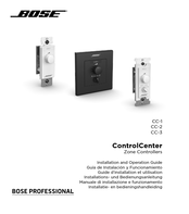 Bose CC-3 Guía De Instalación Y Funcionamiento