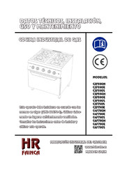 Fainca HR C4F750E Manual De Instalación, Uso Y Mantenimiento