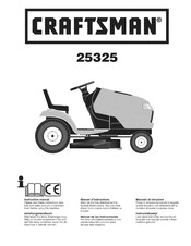 Craftsman 25325 Manual De Instrucciones