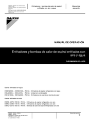 Daikin EWAQ-G 170XS Manual De Operación