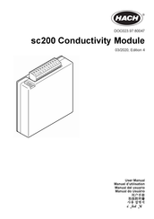 Hach SC200 Manuales | ManualsLib