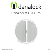 danalock V3 BT Euro Manual De Instrucciones