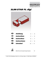 Multiplex SLIM-STAR FL digi Manual De Instrucciones