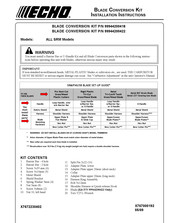 Echo 99944200418 Instrucciones De Instalación