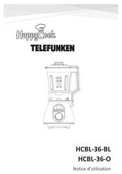 Telefunken HappyCook HCBL-36-36-BL Manual Del Usaurio