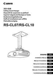 Canon RS-CL07 Manual De Instalación