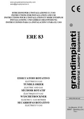 grandimpianti ERE 83 Instrucciones Para La Instalación Y Para El Uso