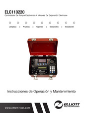 Elliott ELC110220 Instrucciones De Operacion Y Mantenimiento