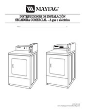 Maytag MDE17CSAZW0 Instrucciones De Instalación