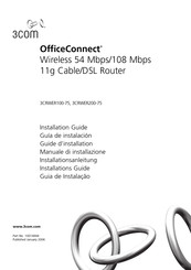 3Com OfficeConnect 3CRWER200-75 Guia De Instalacion