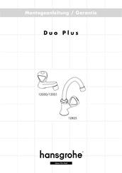 Hansgrohe Duo Plus 12051 Manual Del Usuario