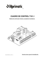 Aprimatic T101.1 Instrucciones Para La Instalación