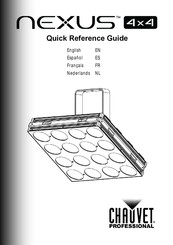 Chauvet NEXUS 4x4 Guía De Referencia Rápida