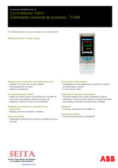 ABB ControlMaster CM50 Ficha Técnica