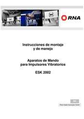 RNA ESK2002-16 Instrucciones De Montaje Y De Manejo