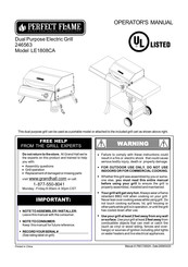 Perfect Flame LE1808CA Manual Del Usuario