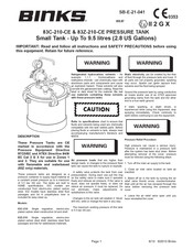 Binks 83C-210-CE Manual Del Usuario