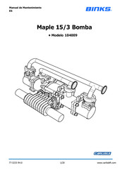 Binks 104009 Manual De Mantenimiento