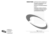 Maruyama MS074 Manual De Funcionamiento Para Usuarios Y Propietarios