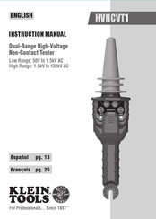 Klein Tools HVNCVT1 Manual De Instrucciones