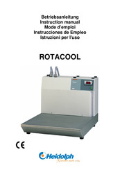 Heidolph ROTACOOL Instrucciones De Empleo