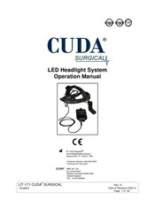 Cuda surgical 8000 Serie Manual De Operaciones Y Servicio