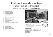 ALLDUCKS 812/400 MONO Instrucciones De Montaje