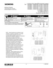 Siemens 2TA2LG600LD Instructivo De Instalación