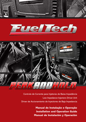 FuelTech Peak and Hold Manual De Instalación Y Operación