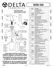 Delta DESD-550 Manual Del Usario