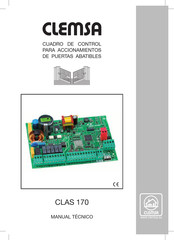 Clemsa CLAS 170 Manual Tecnico