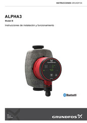 Grundfos ALPHA3 Instrucciones De Instalación Y Funcionamiento