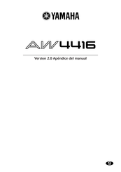 Yamaha AW4416 Manual Del Usario