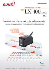 Sunx LX-100 Serie Manual Del Usuario