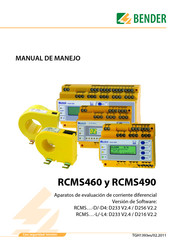 Bender RCMS460 Manual De Manejo