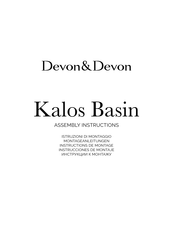 Devon & Devon Kalos Basin Instrucciones De Montaje