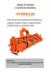 Zeppelin ESROT230Z Manual Del Operador